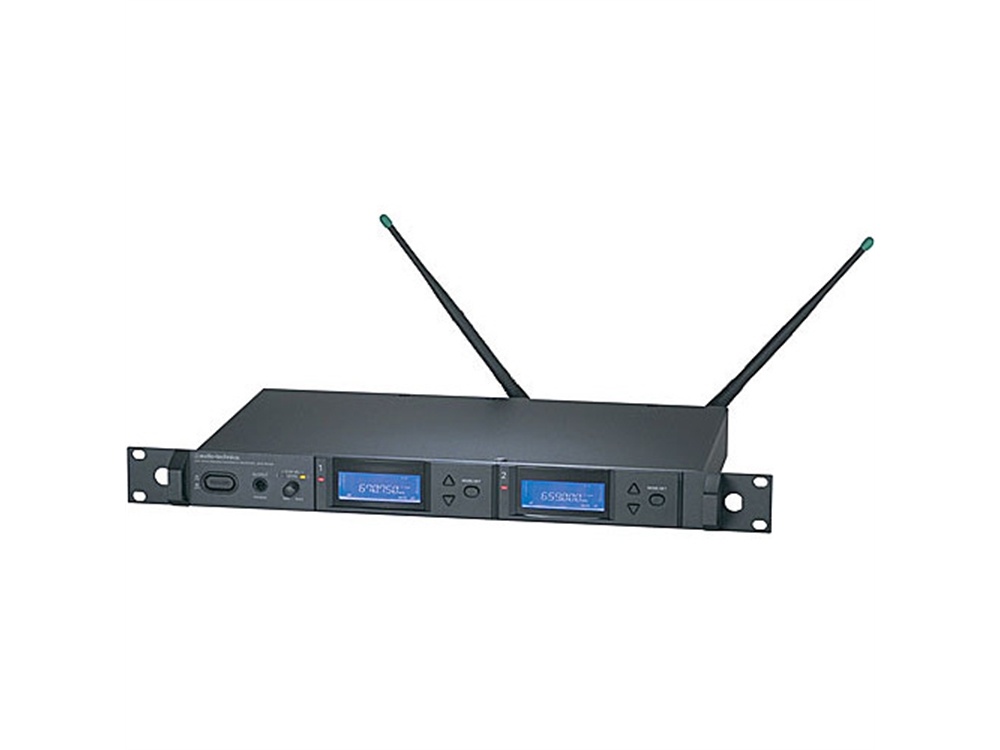 Audio Technica AEW-R5200 Dual UHF Diversity Receiver (Band C - 541.500 MHz - 566.375 MHz)