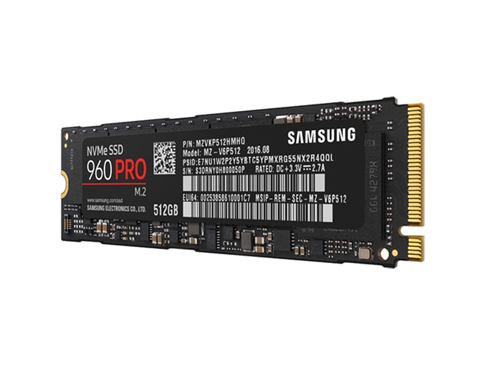 Samsung 512GB 960 PRO M.2 Internal SSD