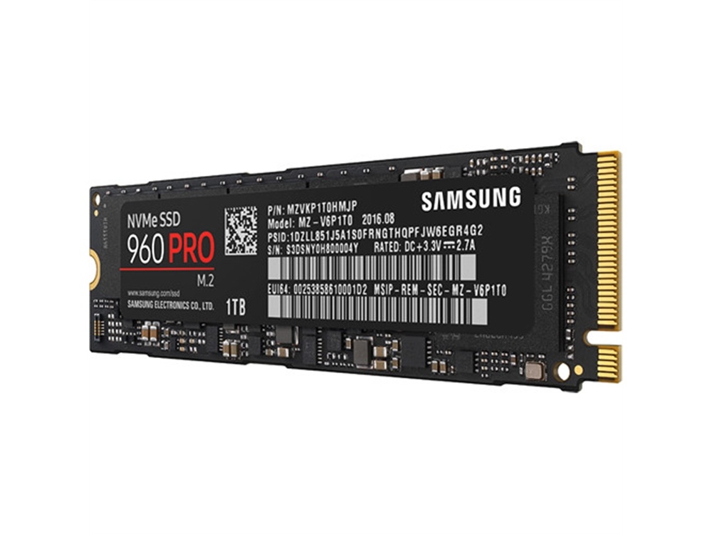 Samsung 1TB 960 PRO M.2 Internal SSD