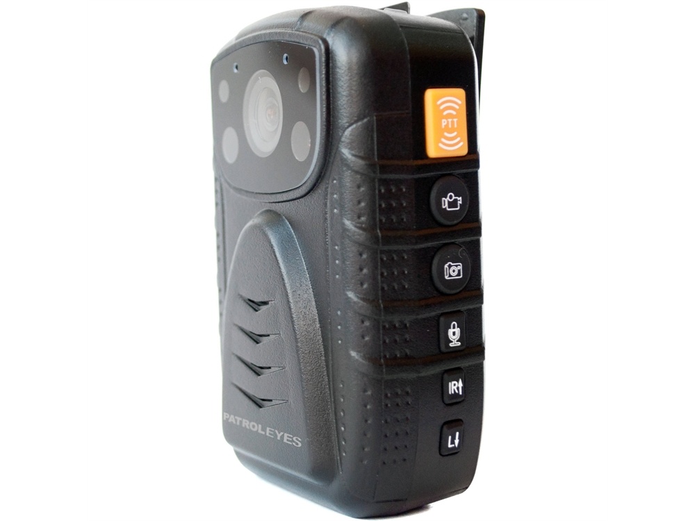 PatrolEyes PE-DV1-2-XL 1296p Body Camera with Night Vision and GPS