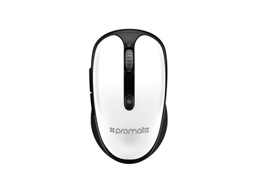 Promate 2.4Ghz Multimedia Wireless Optical Mouse (White)