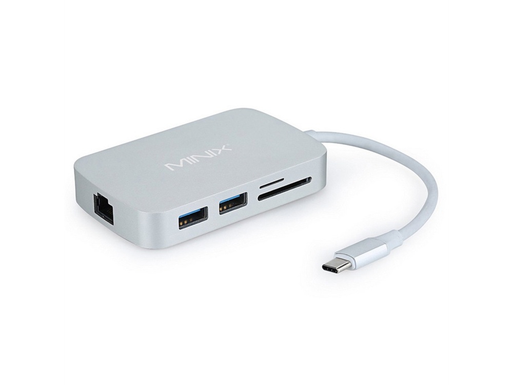 MiniX NEO USB-C Multiport Adapter with HDMI (Silver)