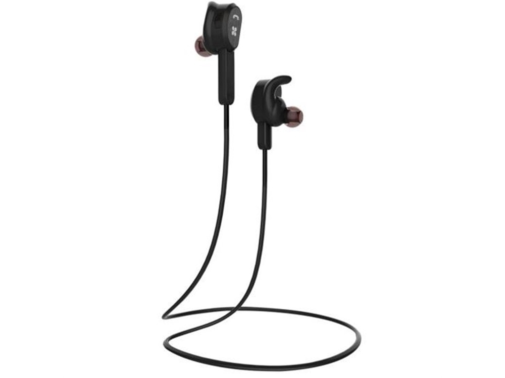 Promate Vitally-2 Wireless Secure-Fit Stereo Magnetic Earbuds (Black)