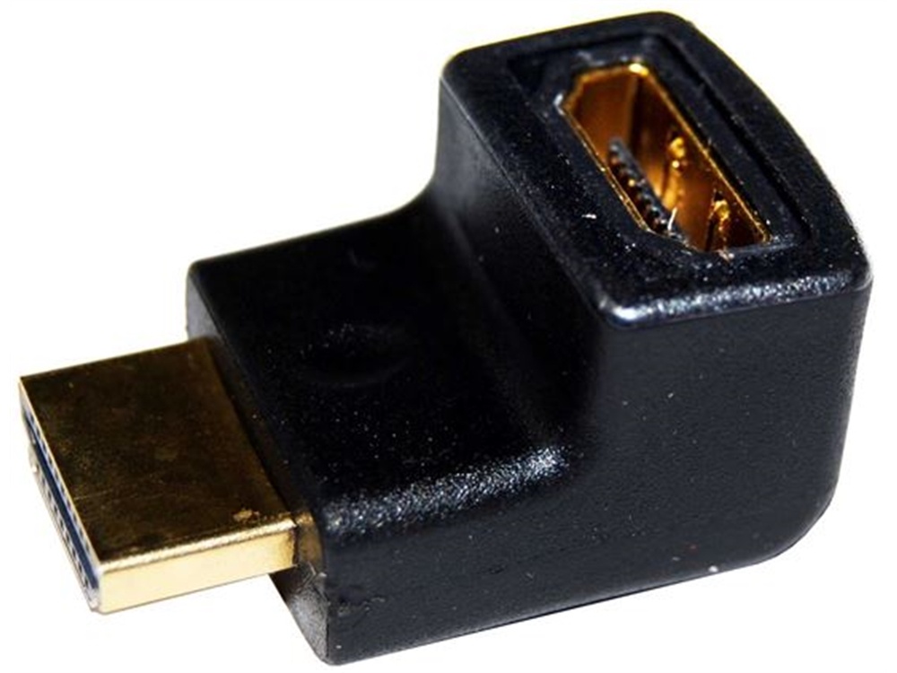 DYNAMIX HDMI Up-Angled Adapter with Gold Plated Connectors