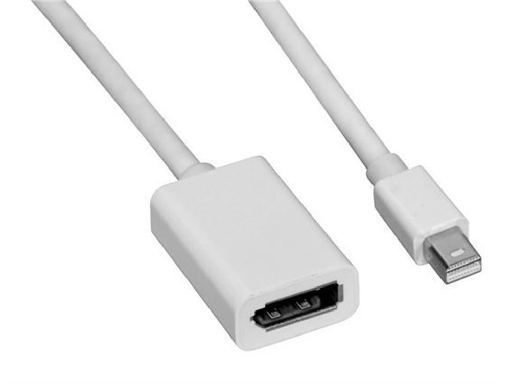 DYNAMIX Mini DisplayPort Male to DisplayPort Female Converter Cable