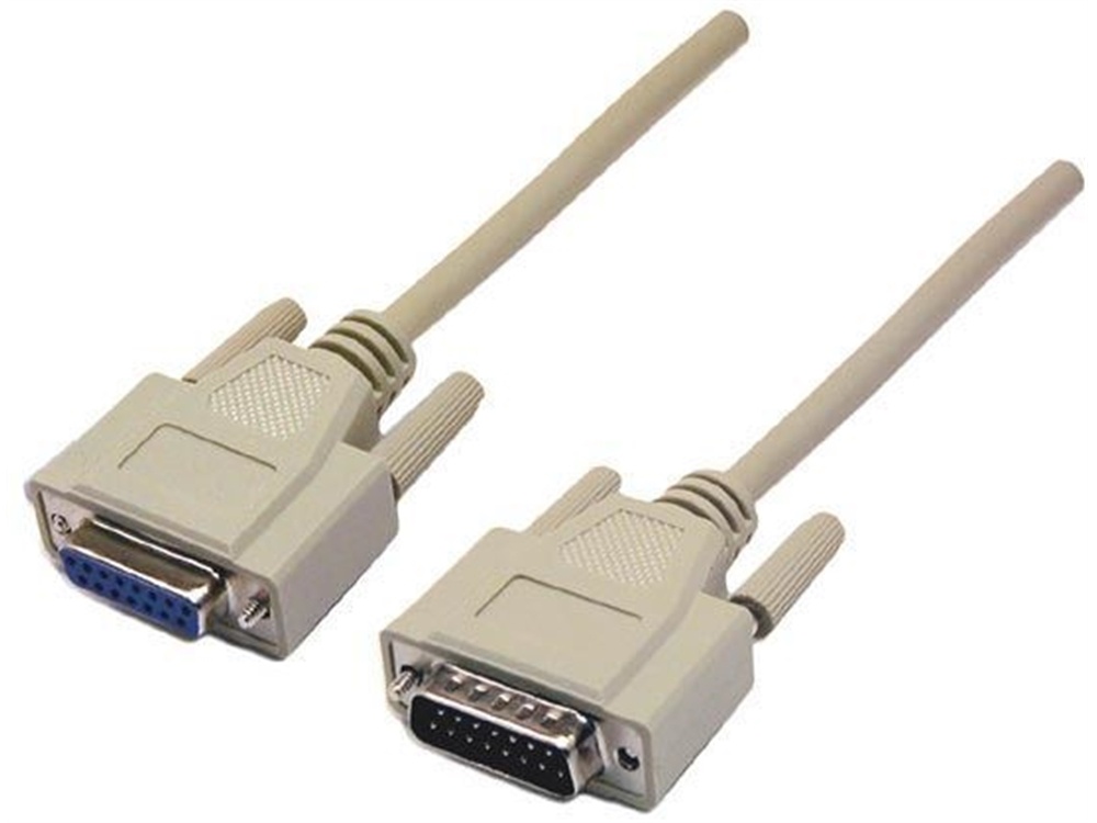 DYNAMIX Joystick AUI Male/Female Extension Cable (Black, 2m)