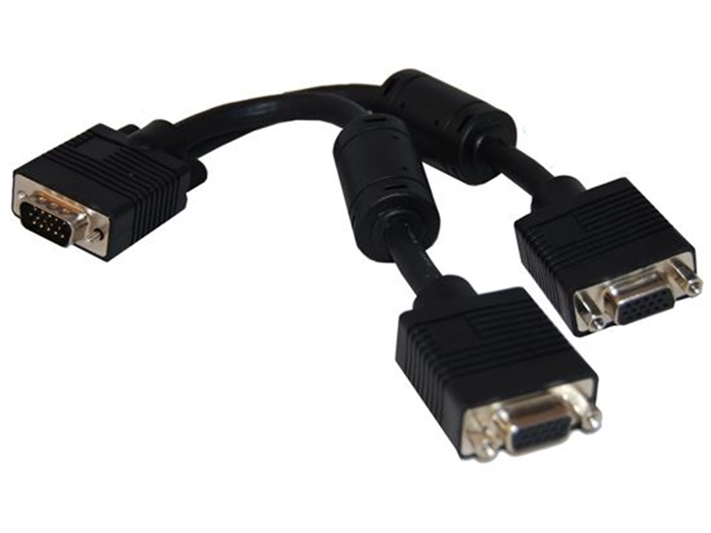 DYNAMIX VGA Monitor Multi-plexer "Y" Cable (15 cm)