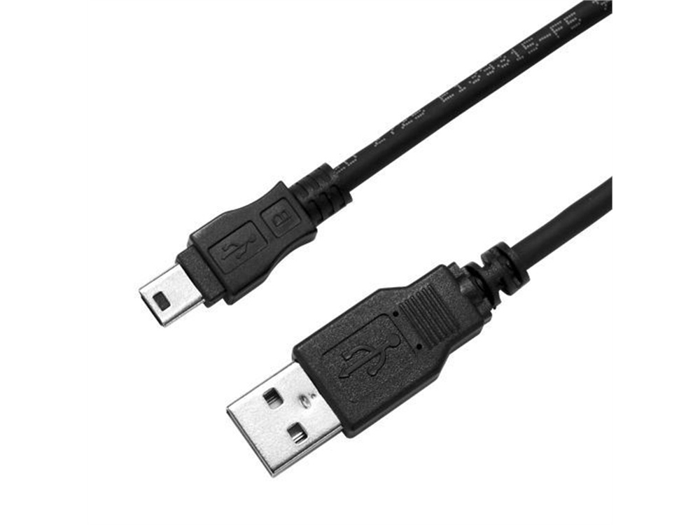 DYNAMIX USB 2.0 Type Mini B to Type A Male Cable (0.3 m)