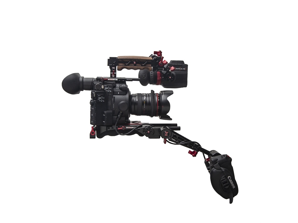 Zacuto Canon C200 EVF Recoil Pro V2 Gratical HD Bundle