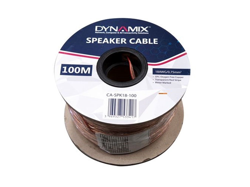 DYNAMIX 118AWG Speaker Cable (100m)