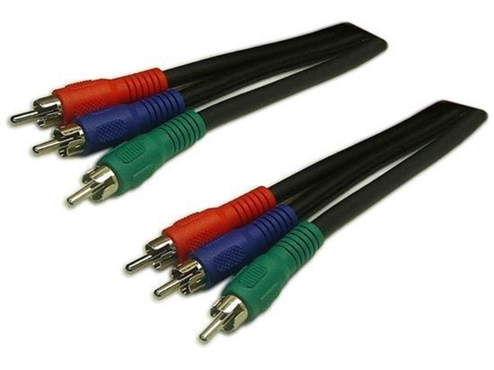 DYNAMIX 5m Component Video Cable 3 to 3 RCA (Red, Blue & Green)