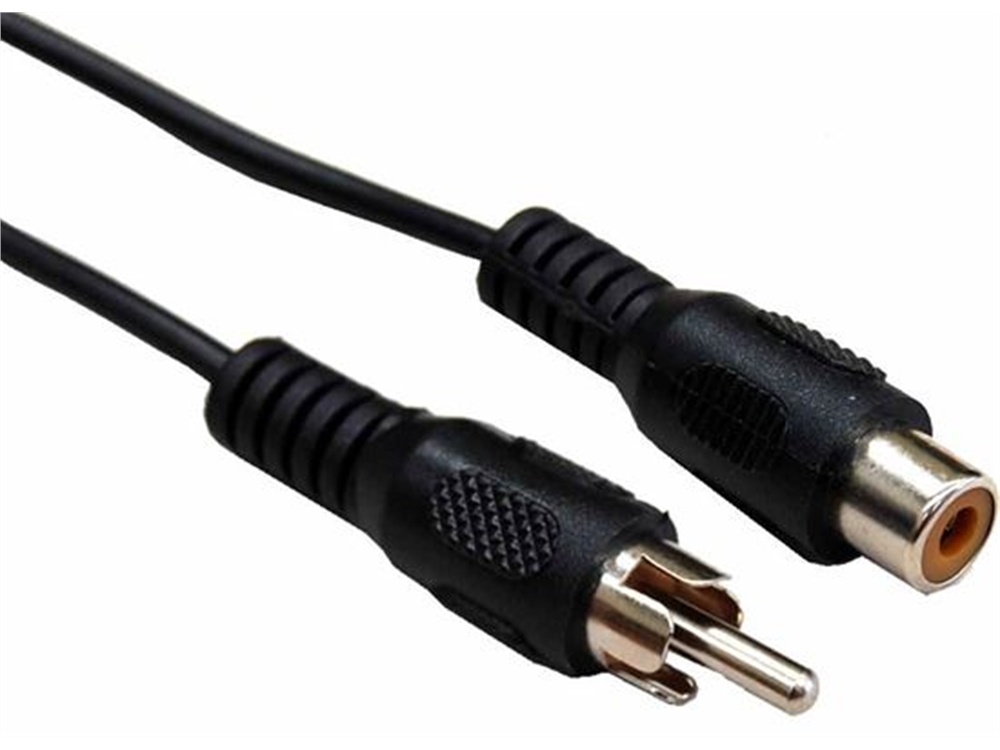 DYNAMIX 5m RCA Plug to Socket Extension Cable