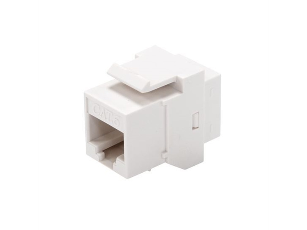 DYNAMIX Cat 6 Rated RJ-45 8C Joiner 2 Way (White)