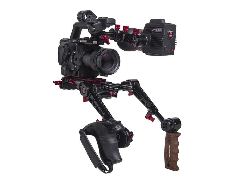 Zacuto Sony FS5 EVF Recoil with Dual Trigger Grips