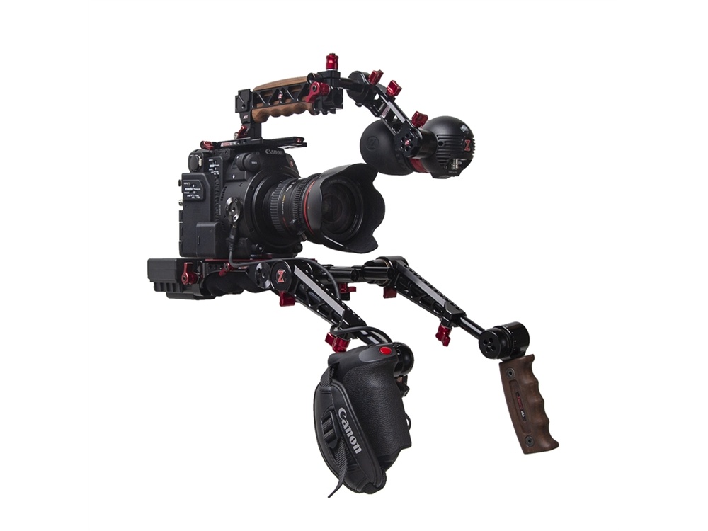 Zacuto C200 EVF Recoil Pro Gratical Eye Bundle with Dual Trigger Grips