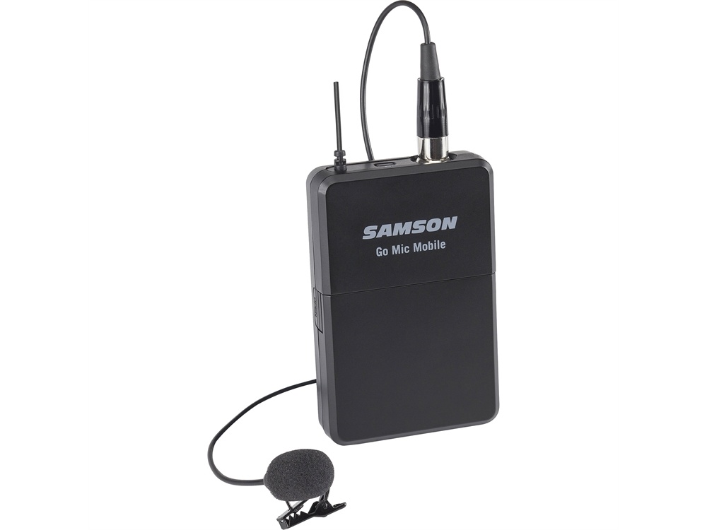 Samson Go Mic Mobile Wireless Beltpack and LM8 Lavalier (No Receiver)