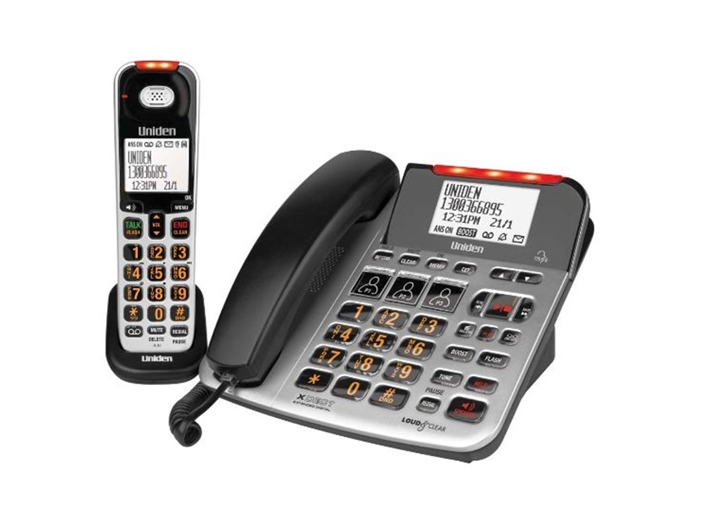 Uniden SSE47+1 Corded and Cordless Phone System