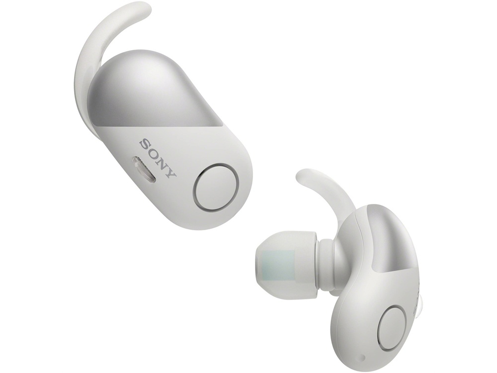 Sony WF-SP700N Wireless In-Ear Headphones (White)