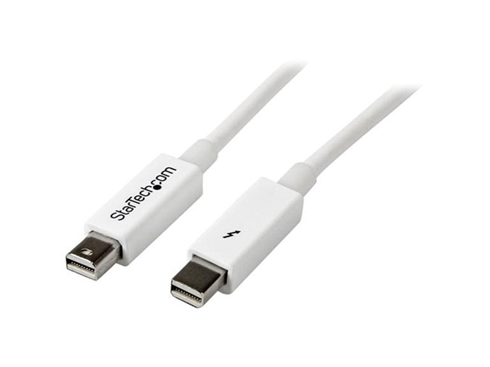 StarTech Thunderbolt Cable (White, 3.3'/1.0m)