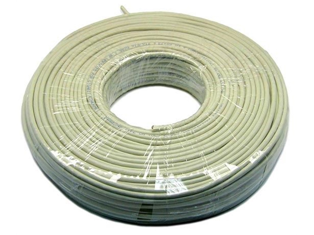 DYNAMIX Cat5e UTP Stranded Cable Roll (50m, Ivory)