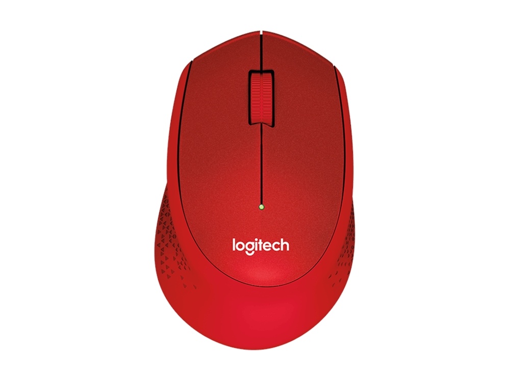 Logitech M331 Silent Plus USB Wireless Mouse (Red)