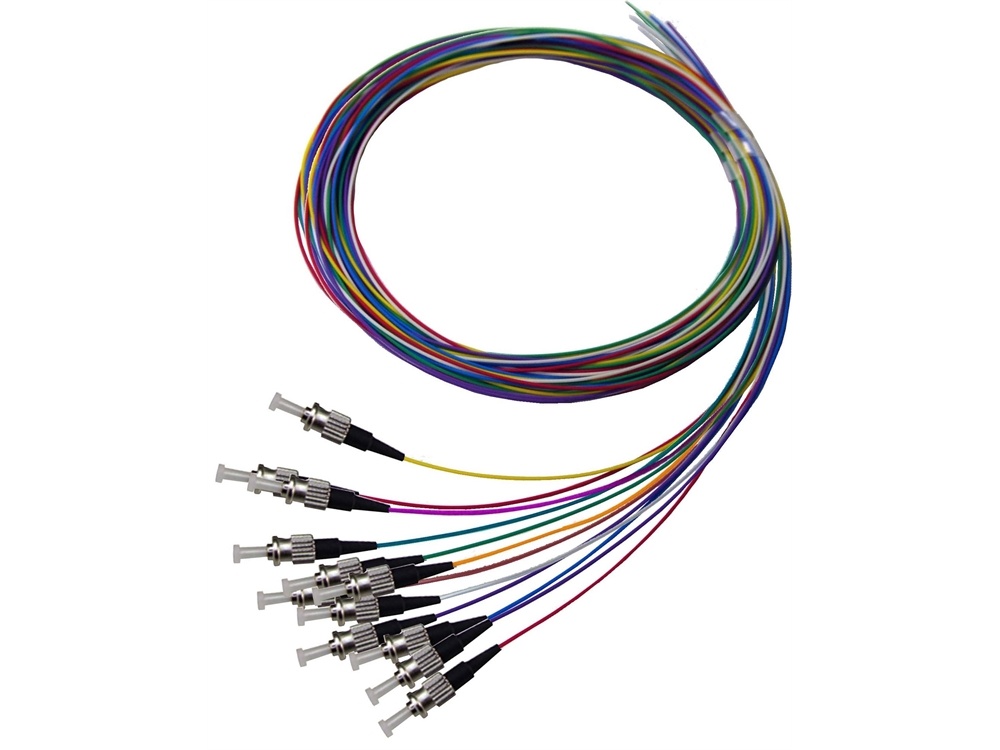 DYNAMIX ST Pigtail OM3 12x Pack Colour Coded (2m)