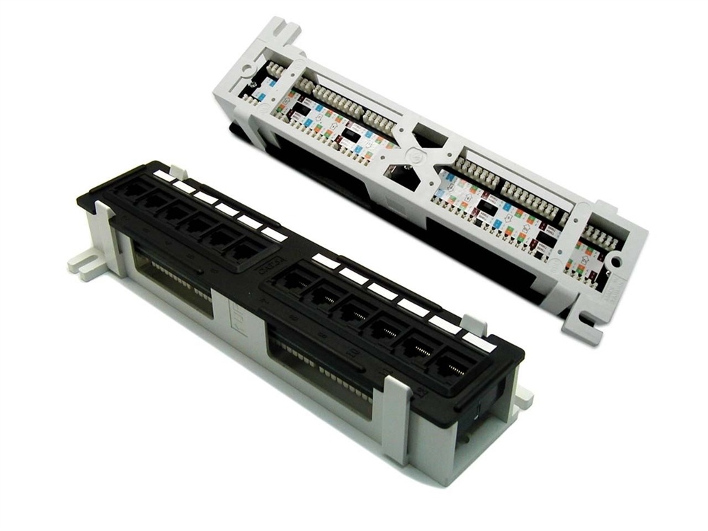 DYNAMIX Mini 12 Port Cat6 Patch Panel