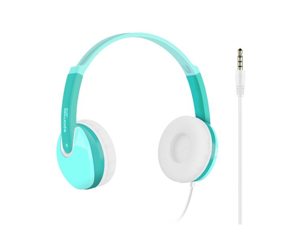 Promate Jamz Kids Wired Headphones (Green)