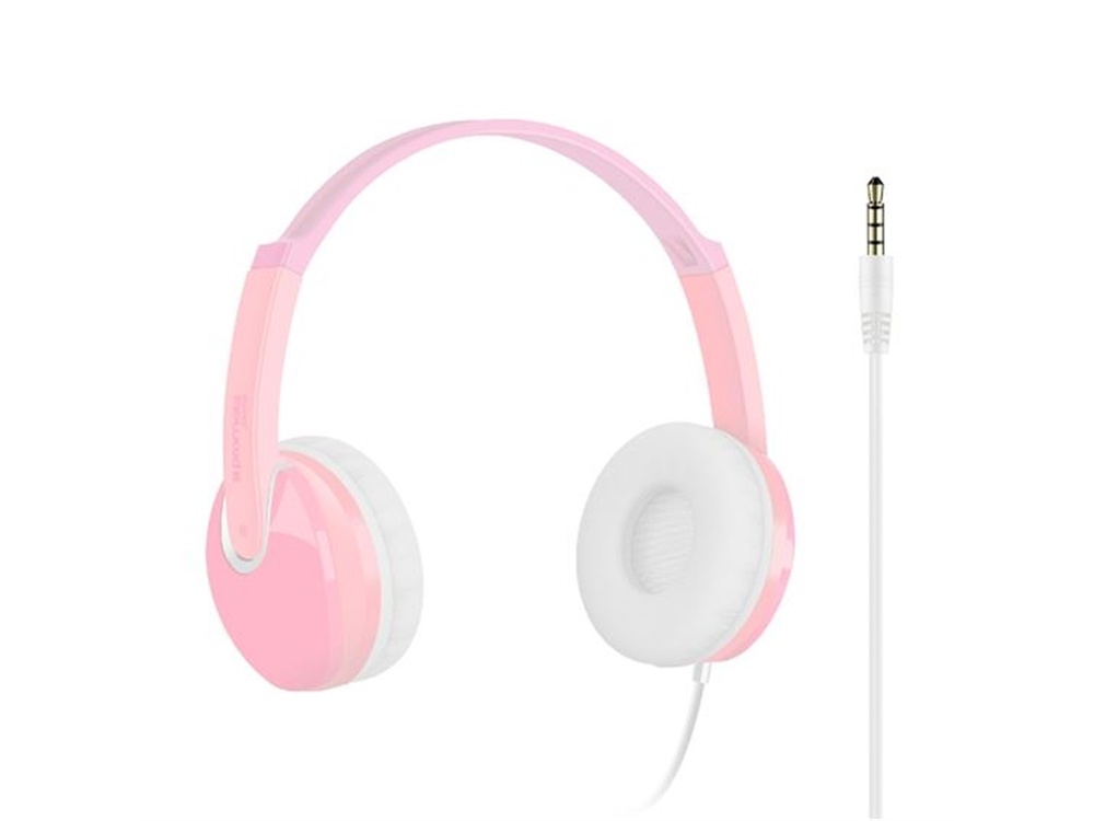 Promate Jamz Kids Wired Headphones (Pink)