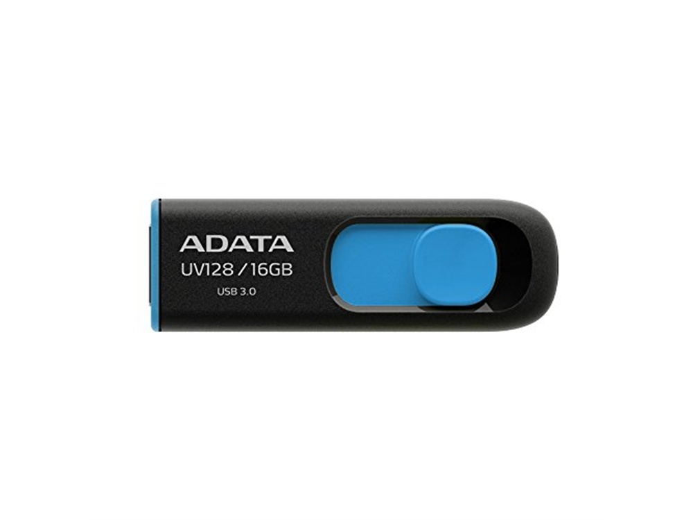 ADATA UV128 16GB USB 3.1 Flash Drive (Blue/Black)
