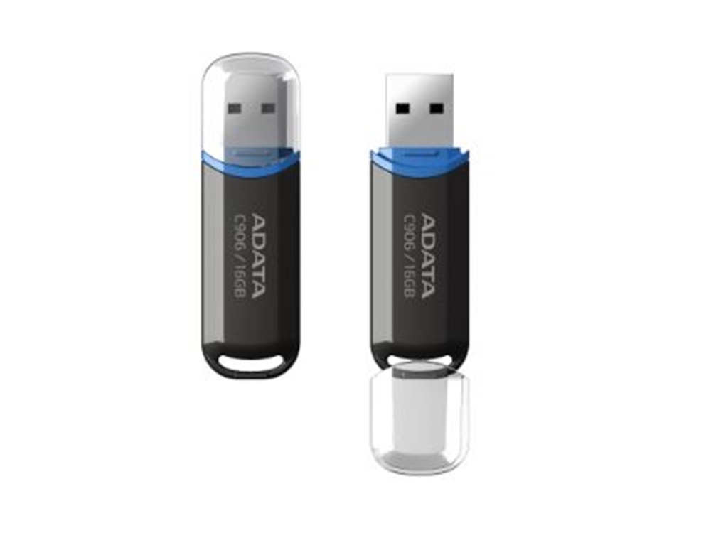 ADATA C906 16GB USB 2.0 Flash Drive (Blue/Black)