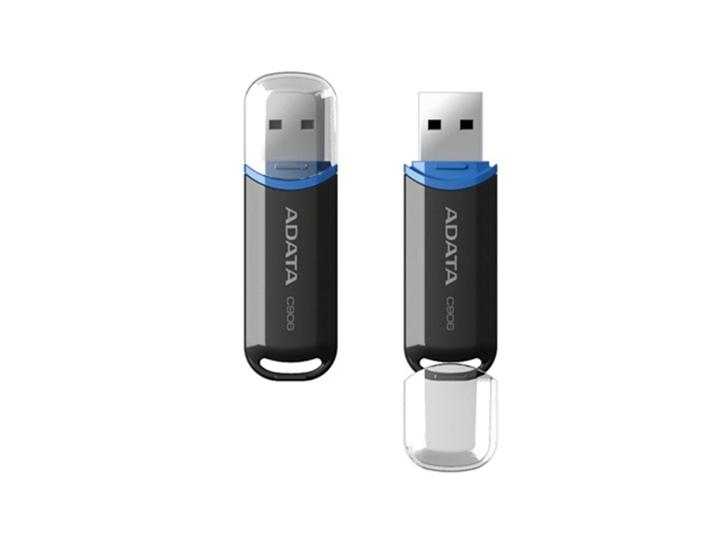ADATA C906 32GB USB 2.0 Flash Drive (Blue/Black)