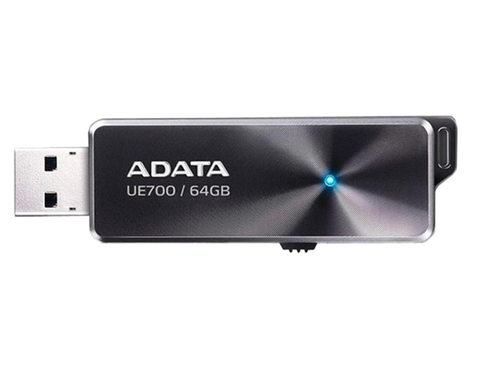 ADATA UE700 64GB Elite USB 3.0 Flash Drive (Black)