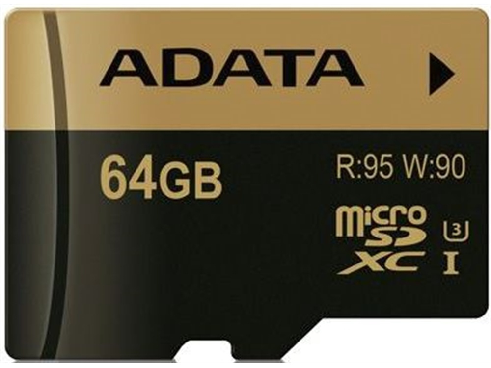 ADATA 64GB XPG microSDHC UHS-I U3 Memory Card