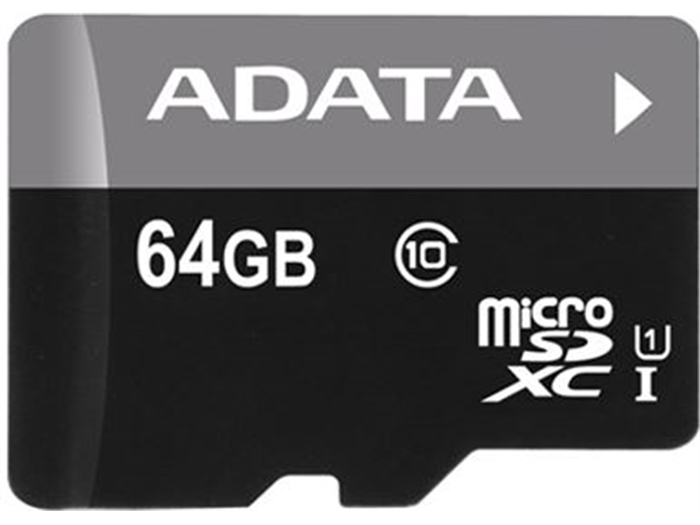 ADATA 64GB Premier microSDHC UHS-I Memory Card (Class 10)