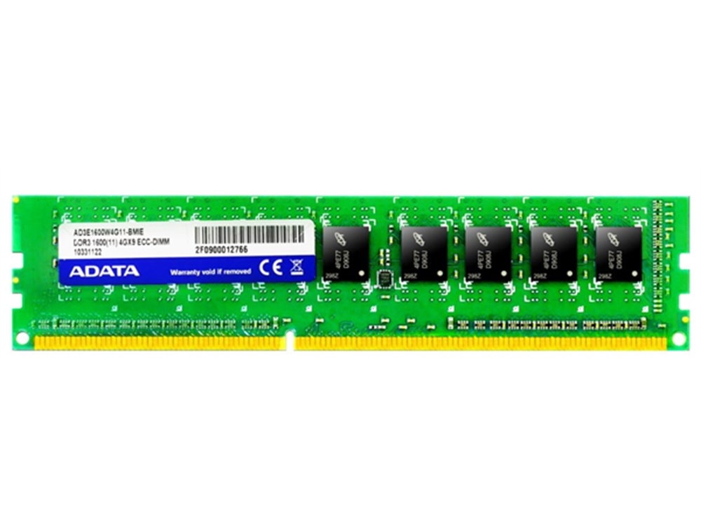 ADATA 4GB DDR3 Unbuffered ECC DIMM RAM Server Memory Module