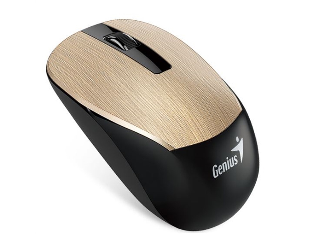 Genius NX-7015 Anywhere Wireless Mouse (Brushed Gold)