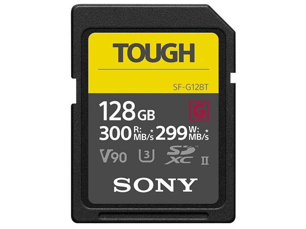 Sony 128GB SF-G Tough series SD memory card