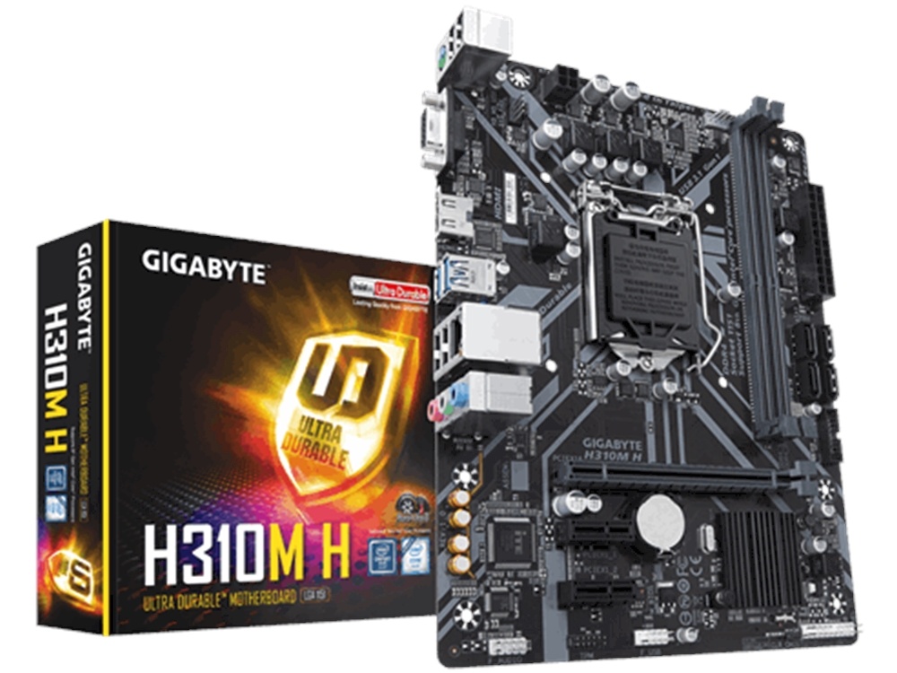 Gigabyte GA-H310M-H mATX Ultra Durable Motherboard
