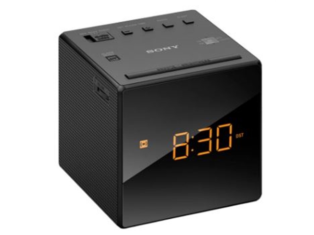 Sony ICFC1 Single Alarm Clock Radio (Black)