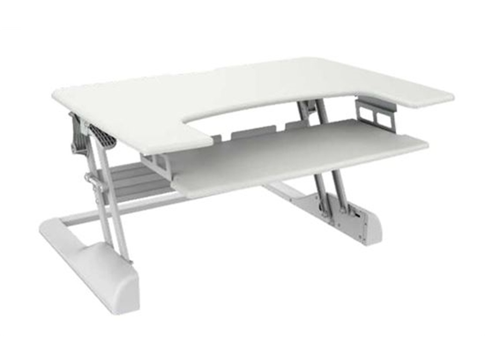 BRATECK Sit-Stand Desktop (White)