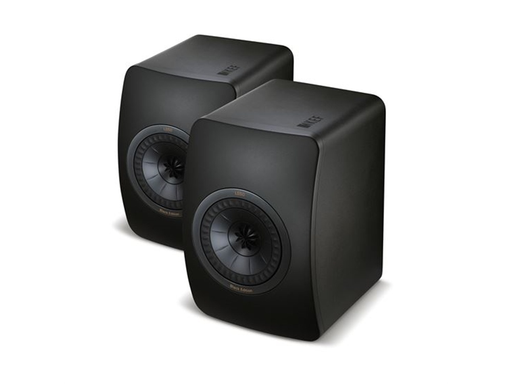 KEF LS50 Black Edition Innovative Studio Monitor Speakers