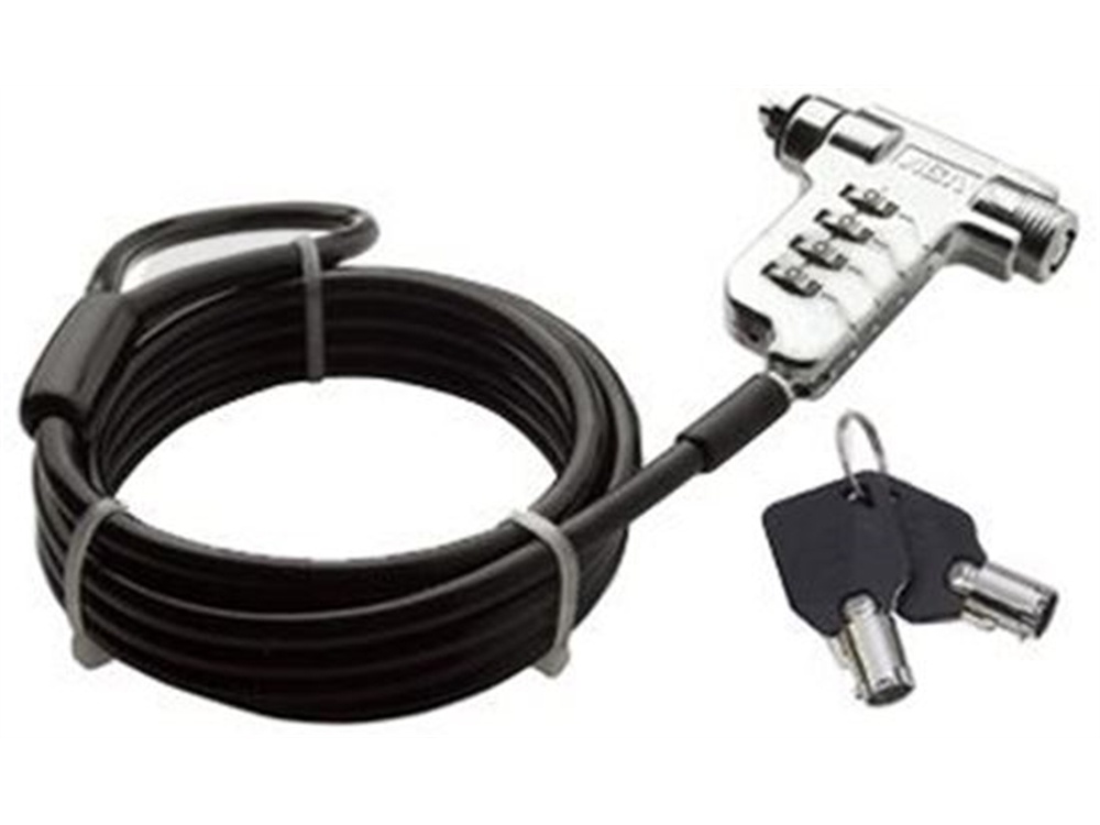 DYNAMIX 1.8m Locking Security Cable with High Quality Lock and Key
