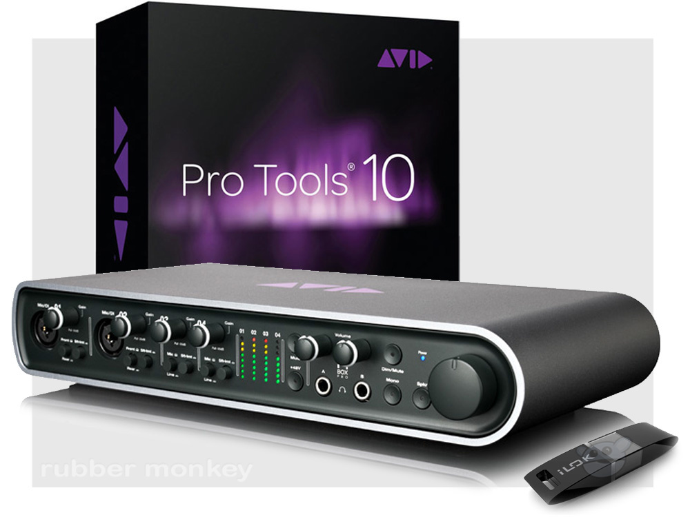 Avid Mbox Pro with Pro tools 10 software