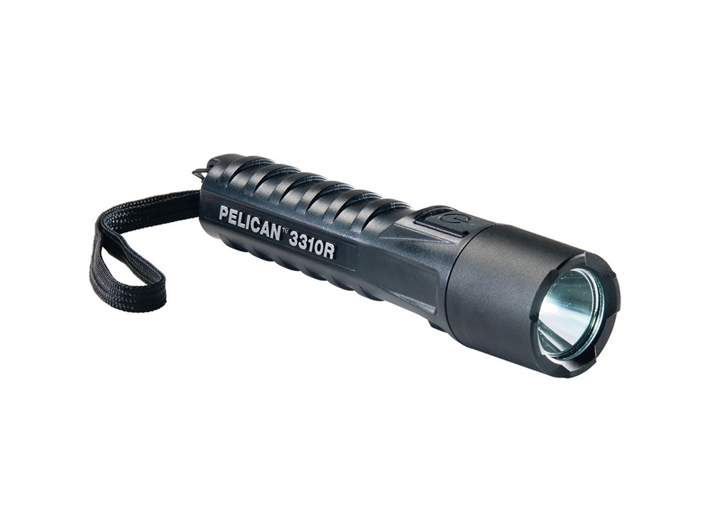 Pelican 3310R Rechargeable Flashlight (Black)