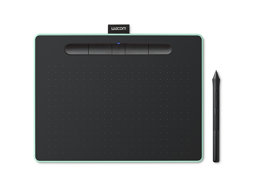 WACOM Intuos Bluetooth Creative Pen Tablet (Medium, Pistachio)