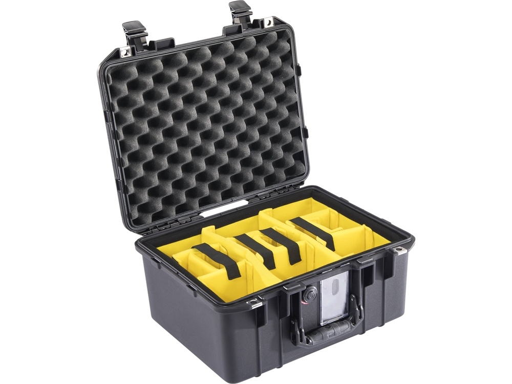 Pelican 1507WD Air Case with Padded Dividers (Black)