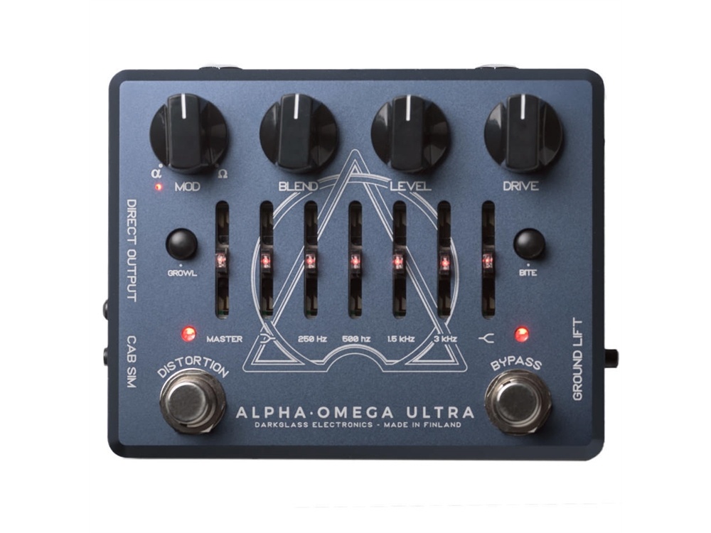 Darkglass Electronics Alpha Omega Ultra Dual Bass Preamp/ OD Pedal