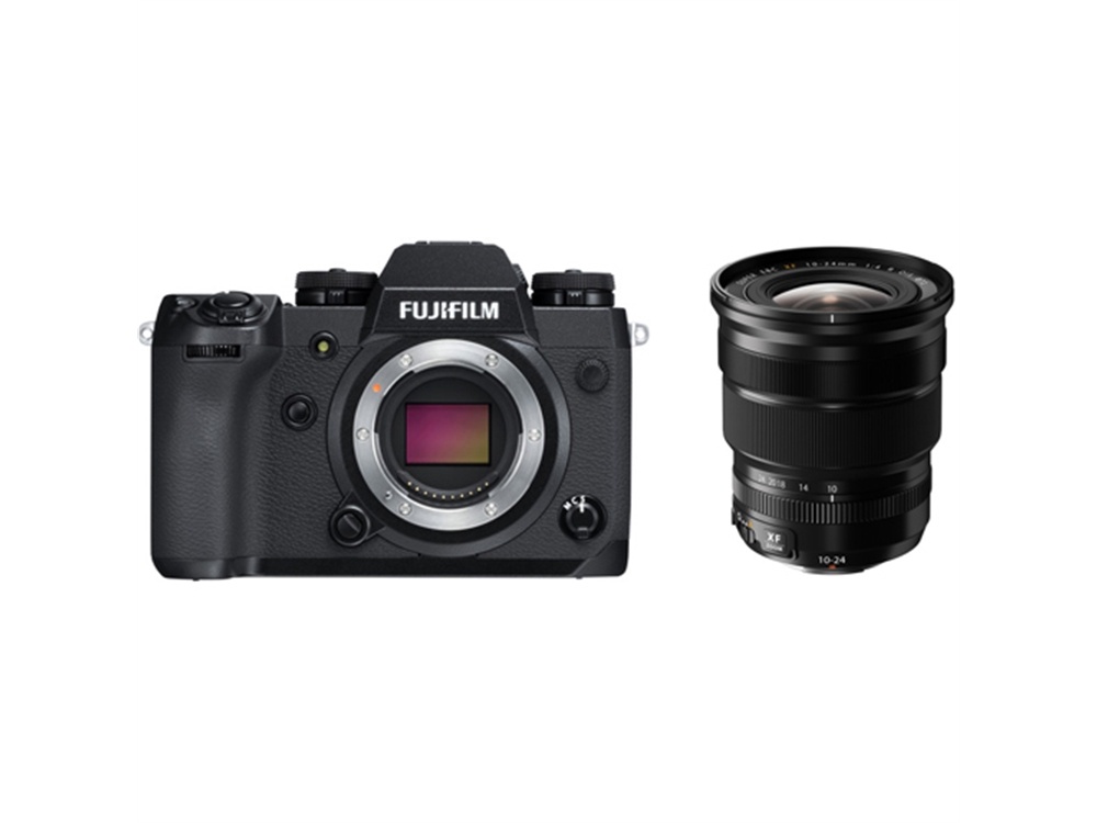 Fujifilm X-H1 Mirrorless Digital Camera with XF 10-24mm f/4 R OIS Lens