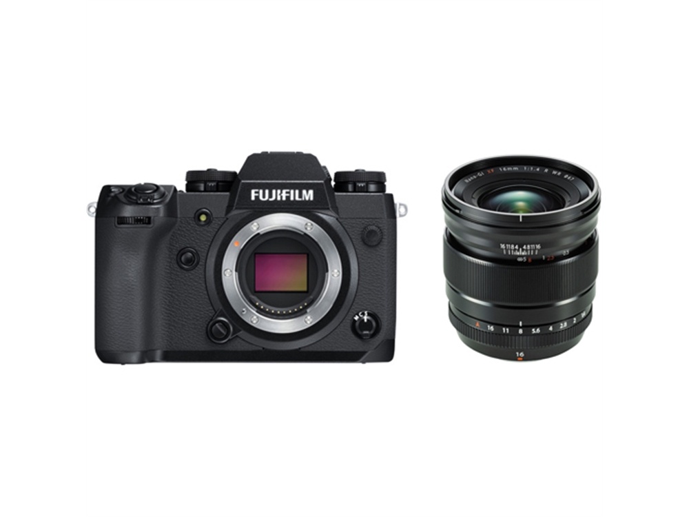 Fujifilm X-H1 Mirrorless Digital Camera with XF 16mm f/1.4 R WR Lens